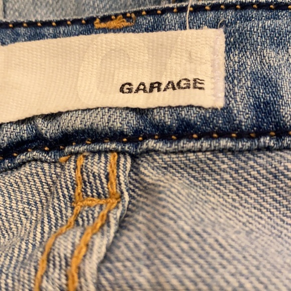 Garage Girlfriend Distressed Denim Shorts - Picture 6 of 6